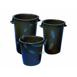 Ferramenta1.com | Bidoni neri per uso agricolo senza coperchio - PZ 1