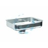 Ferramenta1.com | Imbuto piatto in acciaio inox per tritacarne elettrico - PZ 1