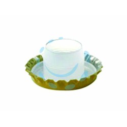 Ferramenta1.com | Tappo corona oro con sottotappo alto - BS 23