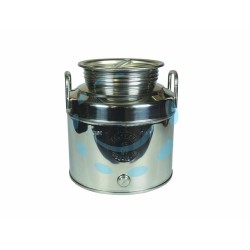 Ferramenta1.com | FUSTO INOX PER OLIO GRAFFATO LT.15 - Fusti per olio