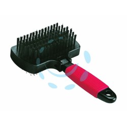 Ferramenta1.com | Cardatore con spazzola gro 5982 p/cani e gatti pelo medio e lungo - PZ 1