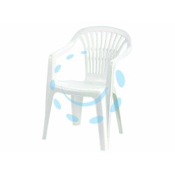 Ferramenta1.com | Poltrona da giardino "lyra" bianca - PZ 1