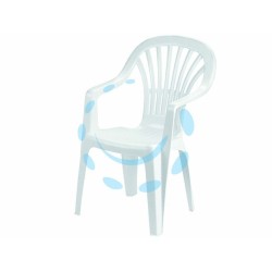 Ferramenta1.com | Poltrona da giardino "zena" bianca - PZ 1