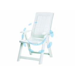 Ferramenta1.com | Poltrona da giardino "tampa" bianca - PZ 1