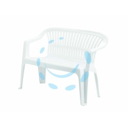 Ferramenta1.com | Panchina da giardino "diva" bianca - PZ 1