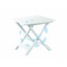 Ferramenta1.com | Tavolo da giardino pieghevole "tevere" bianco cm.79x72x70h. - PZ 1