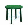 Ferramenta1.com | Tavolo da giardino "tondo" verde cm.90x72h. - PZ 1