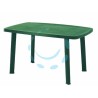 Ferramenta1.com | Tavolo da giardino "faro" verde cm.135x82x72h. - PZ 1