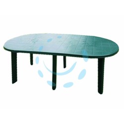 Ferramenta1.com | Tavolo da giardino "tavolo 180" verde cm.181x90x72h. - PZ 1