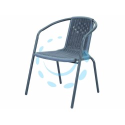 Ferramenta1.com | Poltrona "wood grey" in rattan sintetico pp - PZ 1