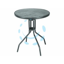 Ferramenta1.com | Tavolo "wood grey" in rattan sintetico pp  - PZ 1