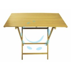 Ferramenta1.com | Tavolo pic-nic singolo in legno colore naturale  - PZ 1