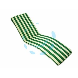 Ferramenta1.com | Cuscino tenerife a righe blu per lettino pieghevole - PZ 1