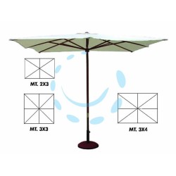 Ferramenta1.com | Ombrellone in legno "gold"  - PZ 1