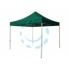 Ferramenta1.com | Gazebo veloce verde - PZ 1