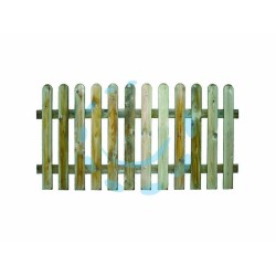 Ferramenta1.com | Steccato a doghe continue in pino impregnato - PZ 1