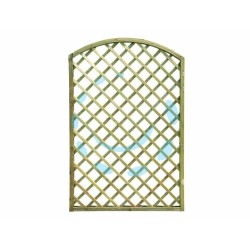 Ferramenta1.com | Traliccio ad arco in pino impregnato cornice mm.40x40 - PZ 1