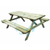 Ferramenta1.com | Tavolo picnic in pino impregnato - PZ 1