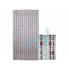 Ferramenta1.com | Tenda anti mosche corallo marrone-cristallo - PZ 4