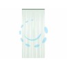 Ferramenta1.com | Tenda anti mosche in plastica  a strisce bianca - PZ 6