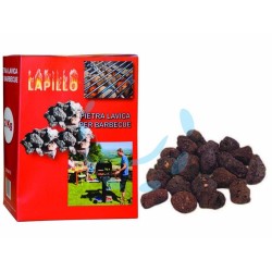 Ferramenta1.com | Pietra lavica per barbecue a gas kg. 2 - PZ 6