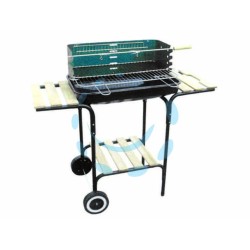 Ferramenta1.com | Barbecue rettangolare con piani legno "california" - PZ 1