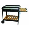 Ferramenta1.com | Barbecue rettangolare con ripiani legno "texas" - PZ 1