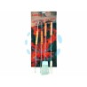Ferramenta1.com | Attrezzi acciaio cromato per barbecue in set 3 pezzi - PZ 20