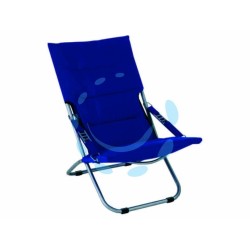 Ferramenta1.com | Poltrona acciaio pieghevole blu - PZ 6