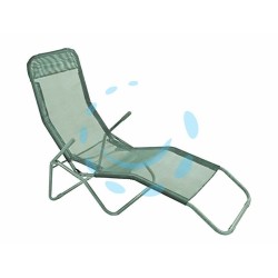 Ferramenta1.com | Lettino ferro rocking con tessuto texilene - PZ 1