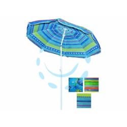 Ferramenta1.com | Ombrellone da spiaggia in tnt fantasia tondo cm.160 - PZ 12