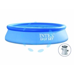Ferramenta1.com | Piscina "easy set" rotonda  autoportante c/pompa filtro cm.244x61h.  - PZ 1