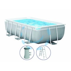 Ferramenta1.com | Piscina "prism frame" rettang. c/tel.portante c/pompa cm.300x175x80h. - PZ 1