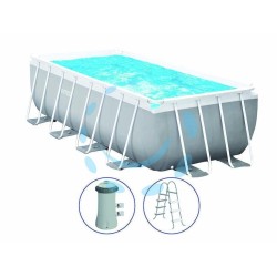 Ferramenta1.com | Piscina "prism frame"rettang.c/tel.portante c/pompa cm.400x200x122h . - PZ 1