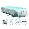 Ferramenta1.com | Piscina "prism frame" ovale c/tel. portante c/pompa cm.610x305x122h. - PZ 1