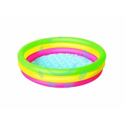 Ferramenta1.com | Piscina gonfiabile "summer" 3 anelli color media +2 anni - PZ 8