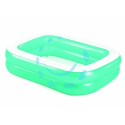 Ferramenta1.com | Piscina gonfiabile "family" rettangolare 2 anelli  +6 anni - PZ 3