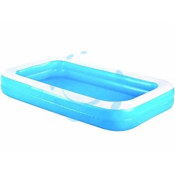 Ferramenta1.com | Piscina gonfiabile "family" rettangolare 2 anelli  +3 anni - PZ 2