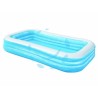 Ferramenta1.com | Piscina gonfiabile "family" rettangolare 3 anelli  +6 anni - PZ 2