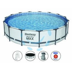 Ferramenta1.com | Piscina steel pro max tonda telaio portante cm.457x107h. - PZ 1