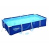 Ferramenta1.com | Piscina steel pro rettangolare telaio portante cm.400x211x81h.s/filtro - PZ 1