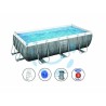 Ferramenta1.com | Piscina power steel rettangolare telaio portante cm.404x201x100h. - PZ 1