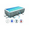 Ferramenta1.com | Piscina power steel rettangolare telaio portante cm.412x201x122h. - PZ 1