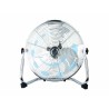 Ferramenta1.com | Ventilatore da appoggio in acciaio cromato cm.45  - PZ 1