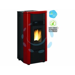 Ferramenta1.com | Stufa a pellet giusy 5.0 7 kw bordeaux (conto termico) - PZ 1