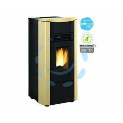 Ferramenta1.com | Stufa a pellet giusy evo 2.0 7 kw pergamena (conto termico) - PZ 1
