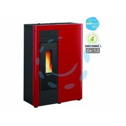 Ferramenta1.com | Stufa a pellet virna idro 14,5 kw bordeuax (conto termico) - PZ 1