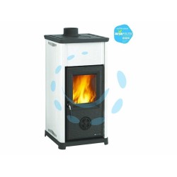 Ferramenta1.com | Stufa a legna tea 6,6 kw bianca - PZ 1