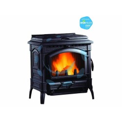 Ferramenta1.com | Stufa a legna isotta con cerchi evo 11,9 kw antracite - PZ 1