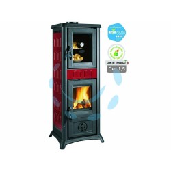 Ferramenta1.com | STUFA A LEGNA GEMMA 5.0 FORNO 7,3 KW ELEGANCE BOR...